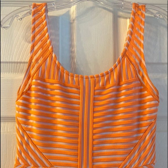 Bebe Fit and flare striped dress - Picture 2 of 8